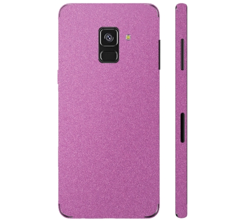 Ochranná fólia 3mk Fery pre Samsung Galaxy A8 2018, ružová matná