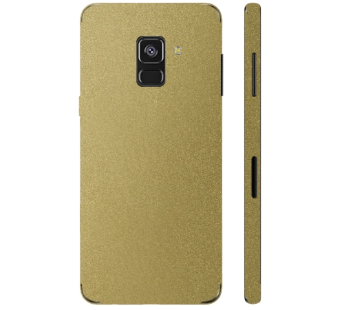 Ochranná fólia 3mk Fery pre Samsung Galaxy A8 2018, zlatá lesklá