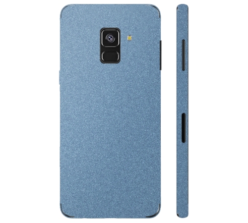 Ochranná fólia 3mk Fery pre Samsung Galaxy A8 2018, ľadovo modrá matná