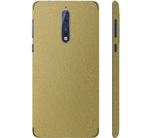Ochranná fólia 3mk Fery pre Nokia 8, zlatá lesklá