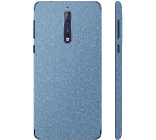 Ochranná fólia 3mk Fery pre Nokia 8, ľadovo modrá matná