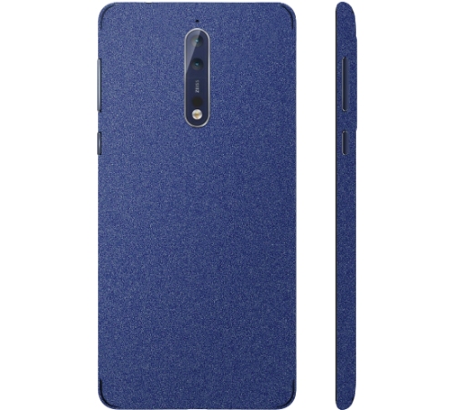 Ochranná fólia 3mk Fery pre Nokia 8, tmavo modrá lesklá