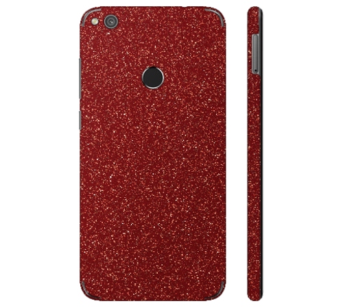 Ochranná fólia 3mk Fery pre Huawei P8 Lite, červená trblietavá