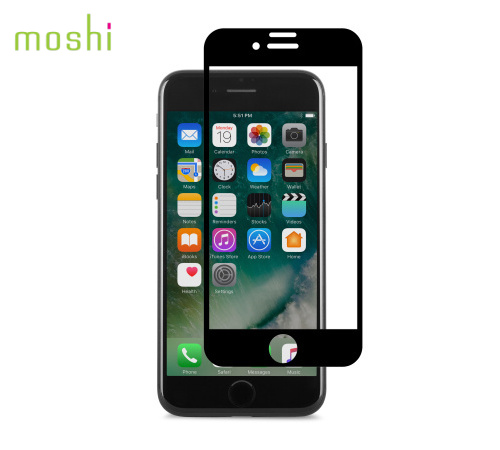Tvrdené sklo Moshi IonGlass pre iPhone 7 a 8 čierne
