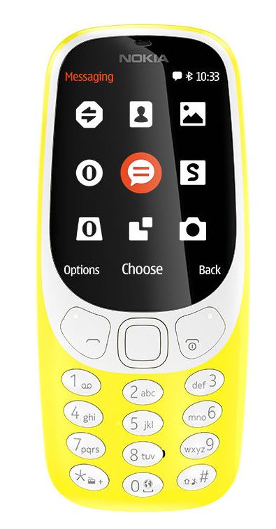 Nokia 3310 SingleSIM žltá