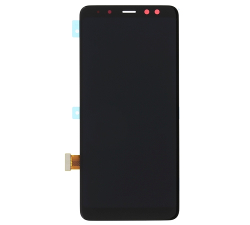 LCD Display + Dotyková Doska pre Samsung Galaxy A8 2018 čierna