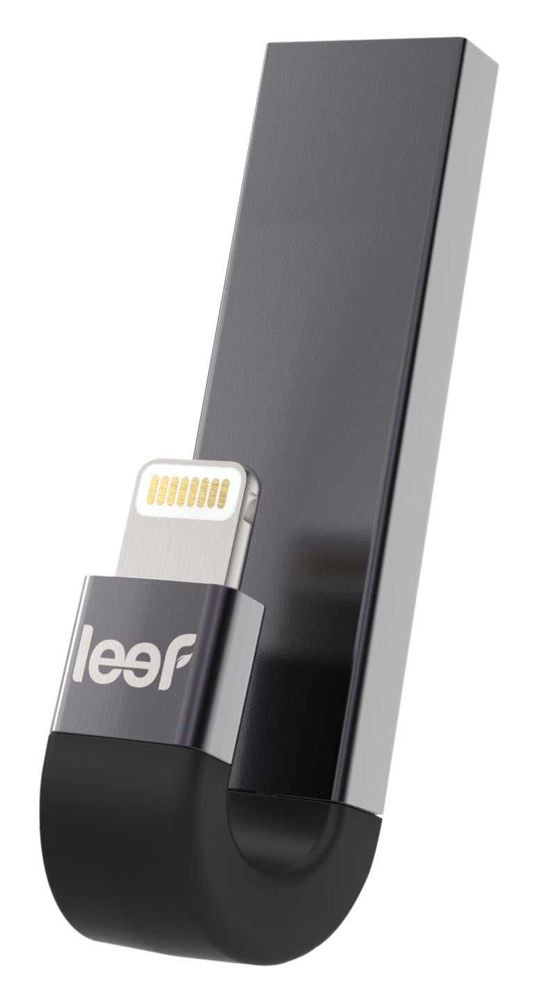 OTG Flash disk Leef iBridge 3 64GB Ligtning / USB 3.1 čierna / strieborná