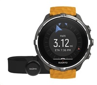 Chytré športové hodinky Suunto Spartan Sport WHR Baro Amber + hrudný pás