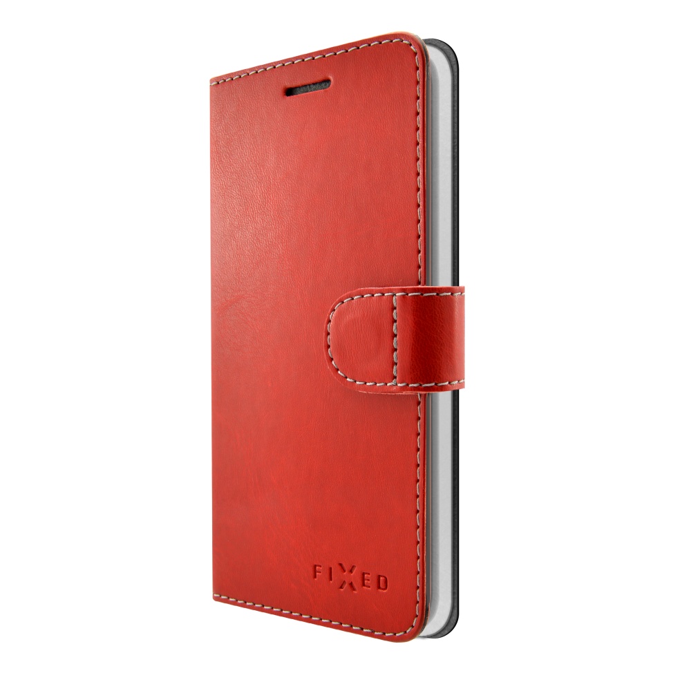 Flipové puzdro FIXED FIT pre Huawei P Smart, červené