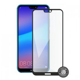 Screenshield tvrdené sklo Huawei P20 Lite, full cover, black