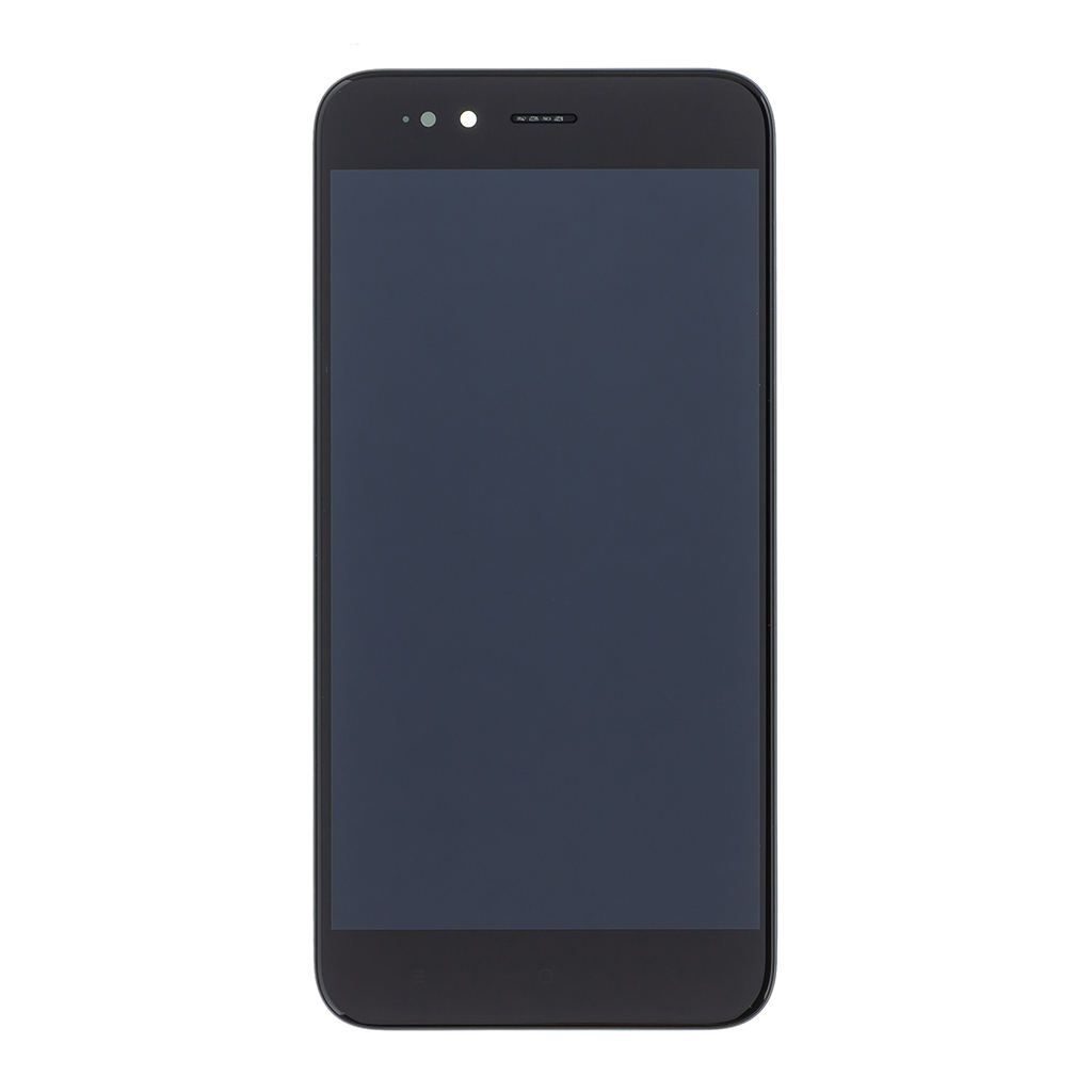 LCD + dotyk + přední kryt pro Xiaomi Mi A1, black (Service Pack)