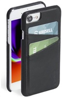 Krusell zadní kryt SUNNE 2 Card pro Apple iPhone 8/7/6S/6, černá
