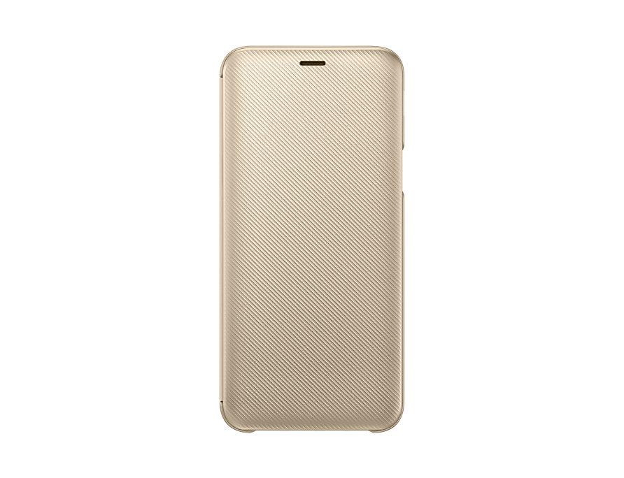 Flipové pouzdro Samsung pro J6 2018, gold