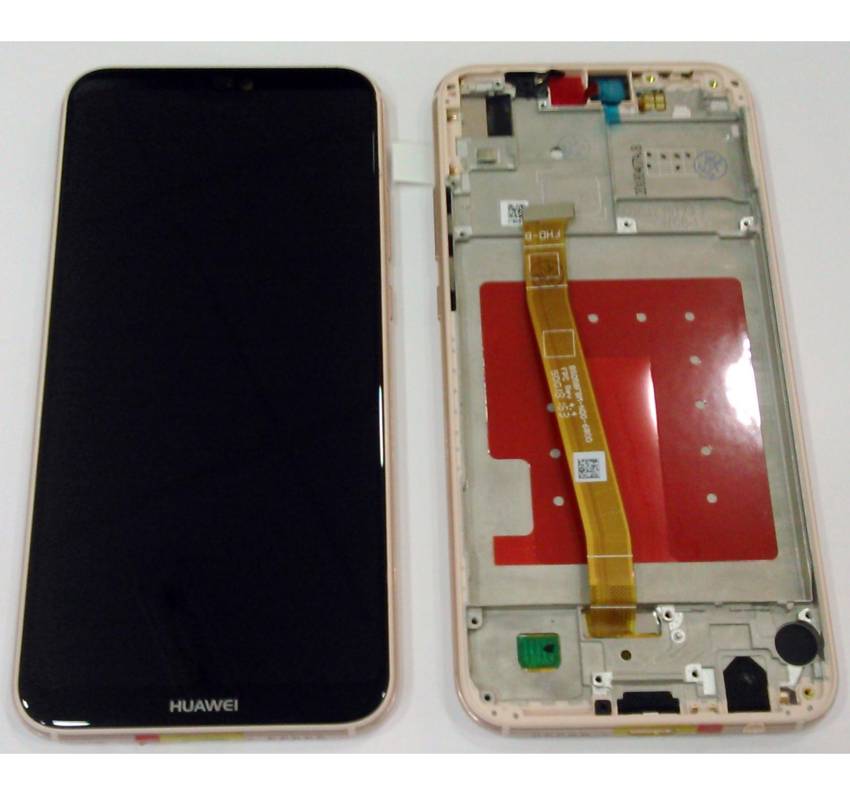 LCD + dotyková doska pre Huawei P20 Lite ružová (Service Pack)