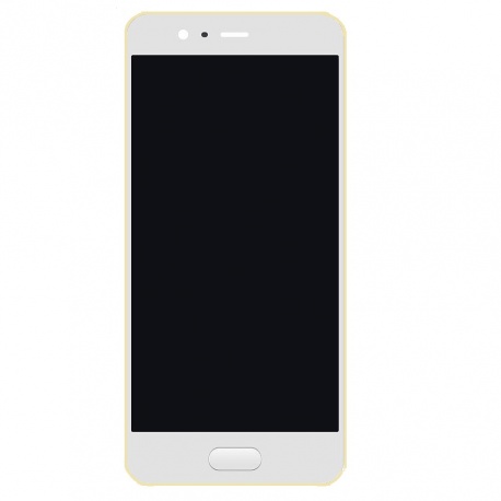 LCD + dotyková deska + predný rámček pre Huawei P10 zlatá