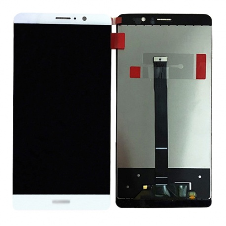 LCD + dotyková deska + predný rámček pre Huawei Mate 9 biela
