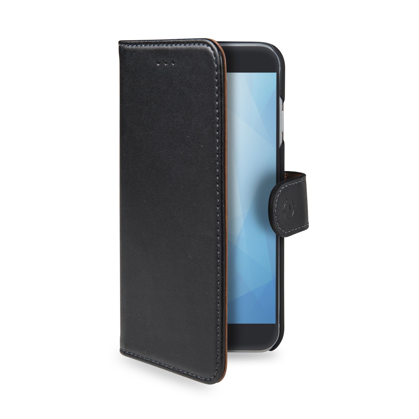 Puzdro typu kniha Wallet pre Samsung Galaxy J6 (2018), čierne