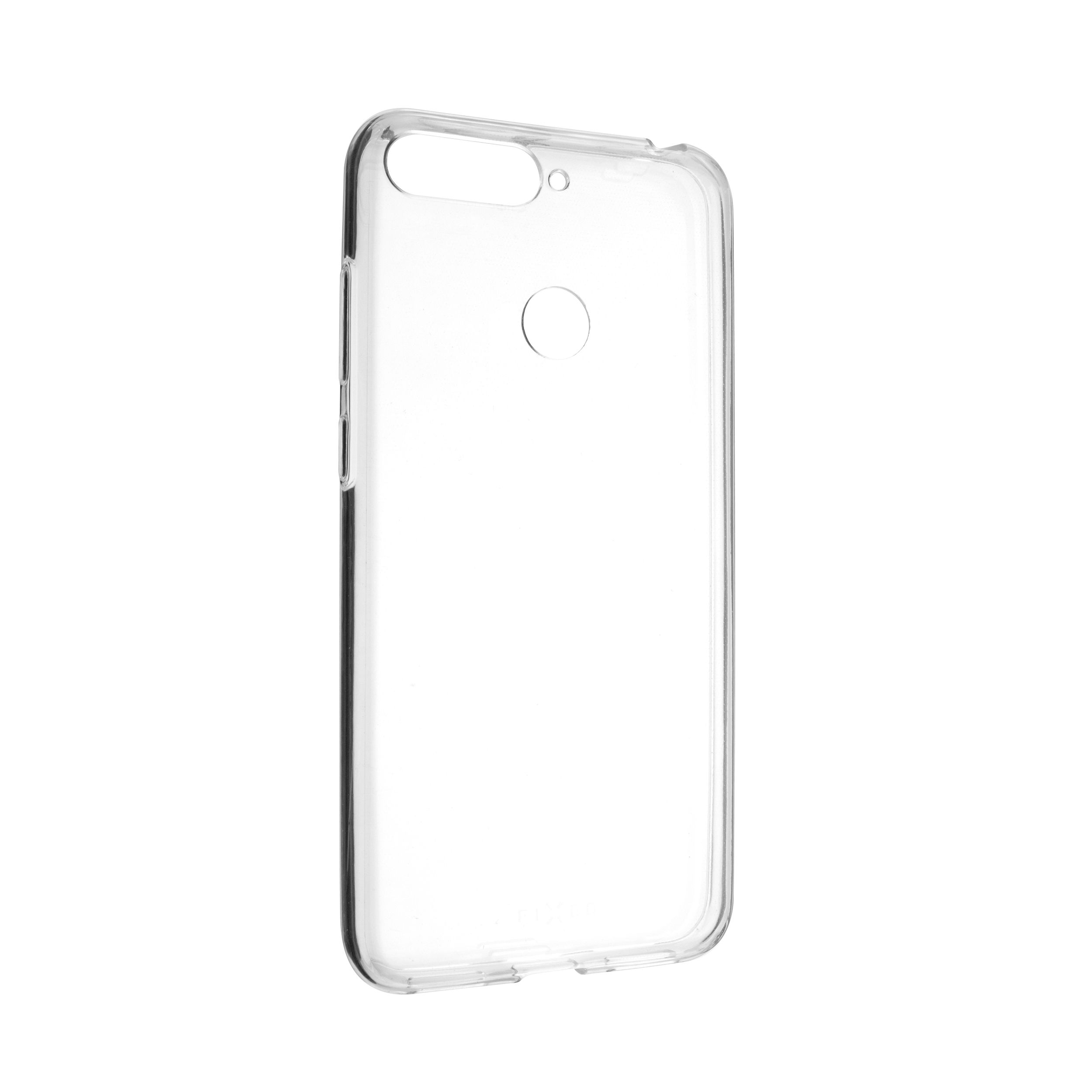Ultratenké silikonové pouzdro FIXED Skin pro Huawei Y6 Prime (2018), 0,6 mm, čiré