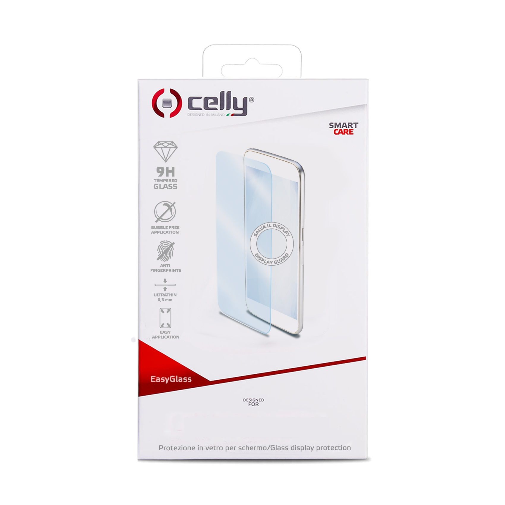 Tvrzené sklo Celly Easy Glass pro Huawei P20 Lite