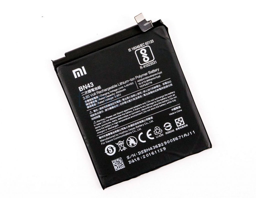Originálne batérie BN43 pre Xiaomi Redmi Note 4 Global 4000mAh