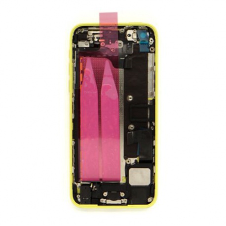 Zadný kryt pre Apple iPhone 5C vr. príslušenstvo žltá