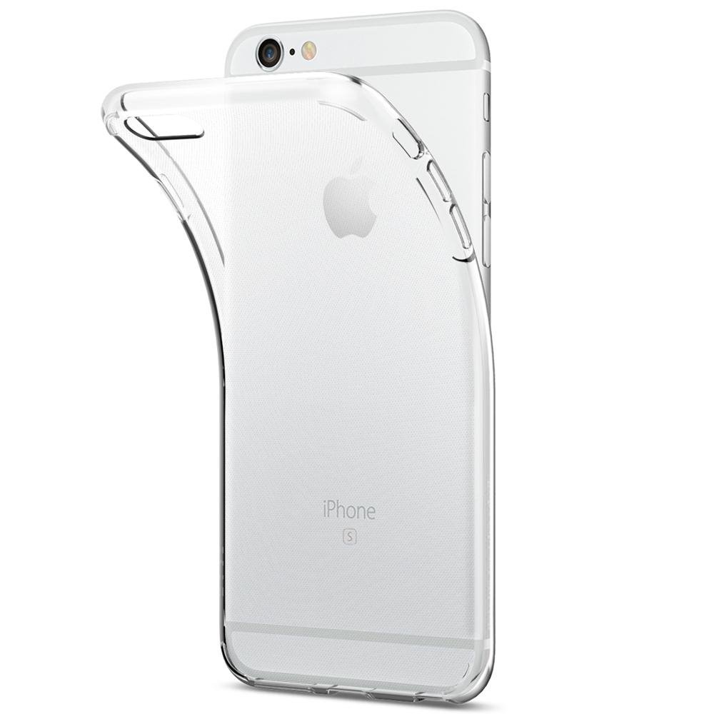 Spigen Liquid Crystal Clear TPU puzdro pre iPhone 6 / 6S Plus transparentný