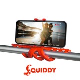 Flexibilní držák s přísavkami Celly Squiddy červený