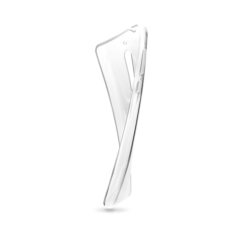 Silikonové pouzdro Fixed pro Apple iPhone XS Plus čiré