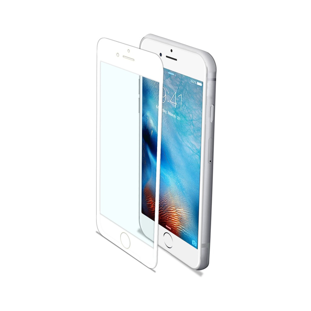 Ochranné tvrzené sklo Celly Glass antiblueray pro Apple iPhone 7 / iPhone 8 bílé