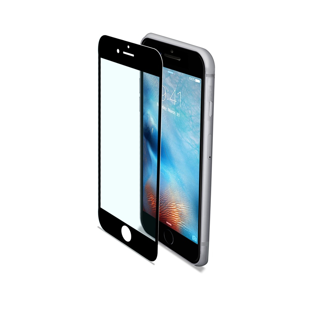Ochranné tvrzené sklo Celly Glass antiblueray pro Apple iPhone 7 / iPhone 8 černé