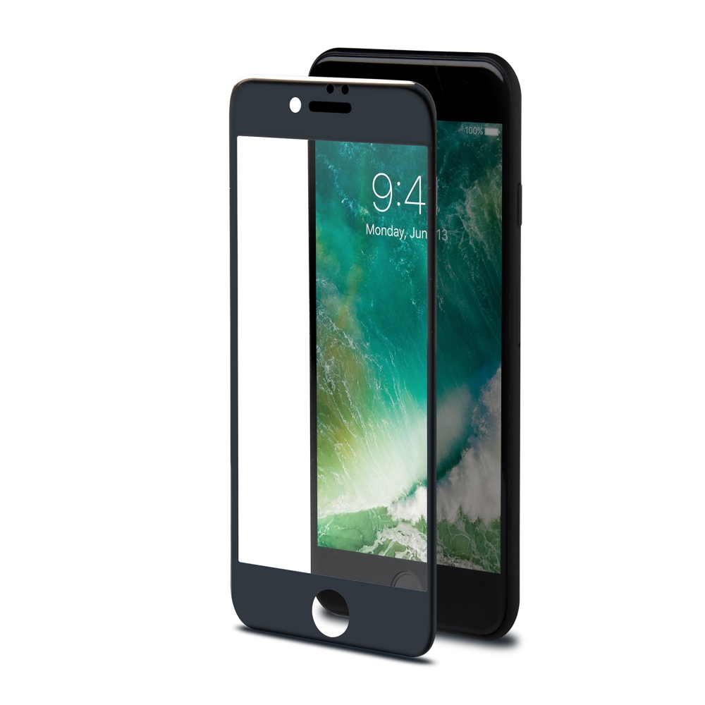 Ochranné tvrzené sklo Celly 3D Glass pro Apple iPhone 7/8 černé
