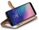 Flipové pouzdro Celly Wally pro Samsung Galaxy A6+ (2018) černé
