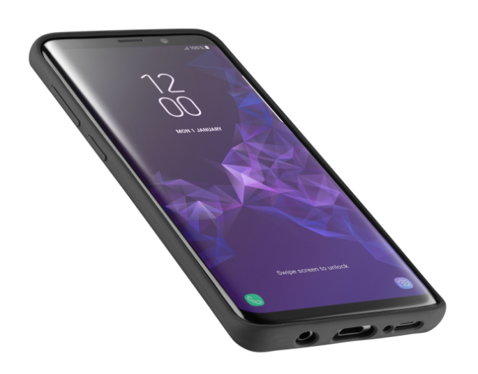 Silikonové pouzdro CellularLine Sensation pro Samsung Galaxy S9 Plus černý