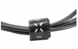 Autonabíječka FIXED + microUSB kabel, 2,4A černá