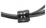 Autonabíječka FIXED + Lightning kabel, 2,4A černá