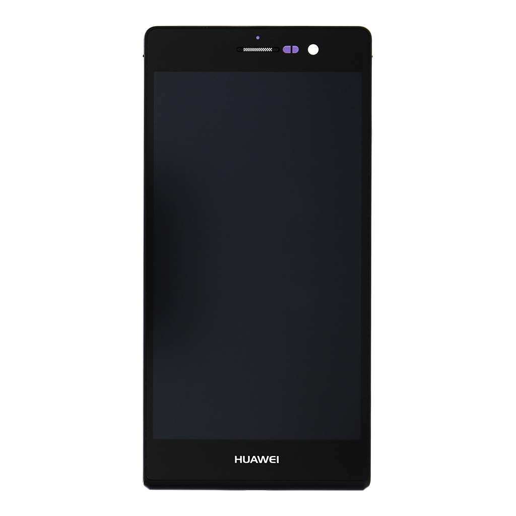 LCD + dotyk + přední kryt pro Huawei Nova 3, black ( service pack )