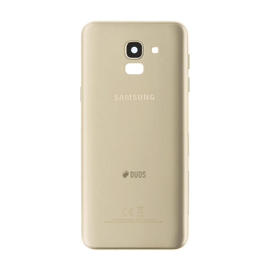 Zadní kryt baterie na Samsung Galaxy J6 J600 2018, gold (Service Pack)