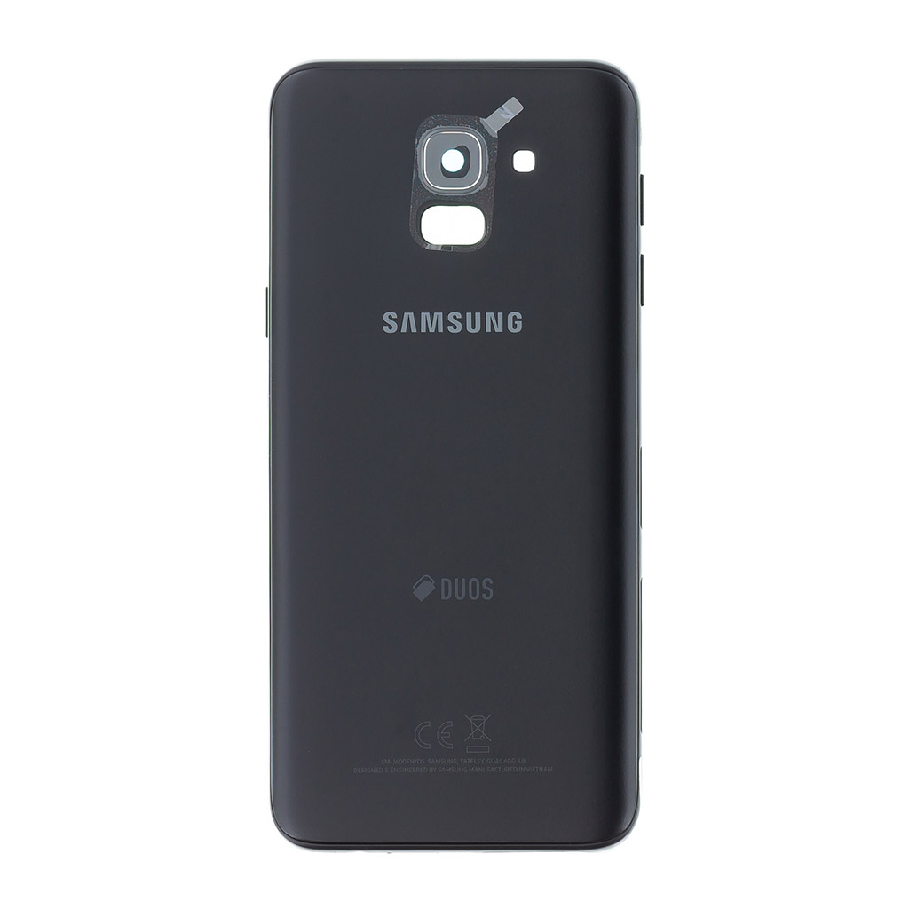 Zadní kryt baterie na Samsung Galaxy J6 J600 2018, black (Service Pack)