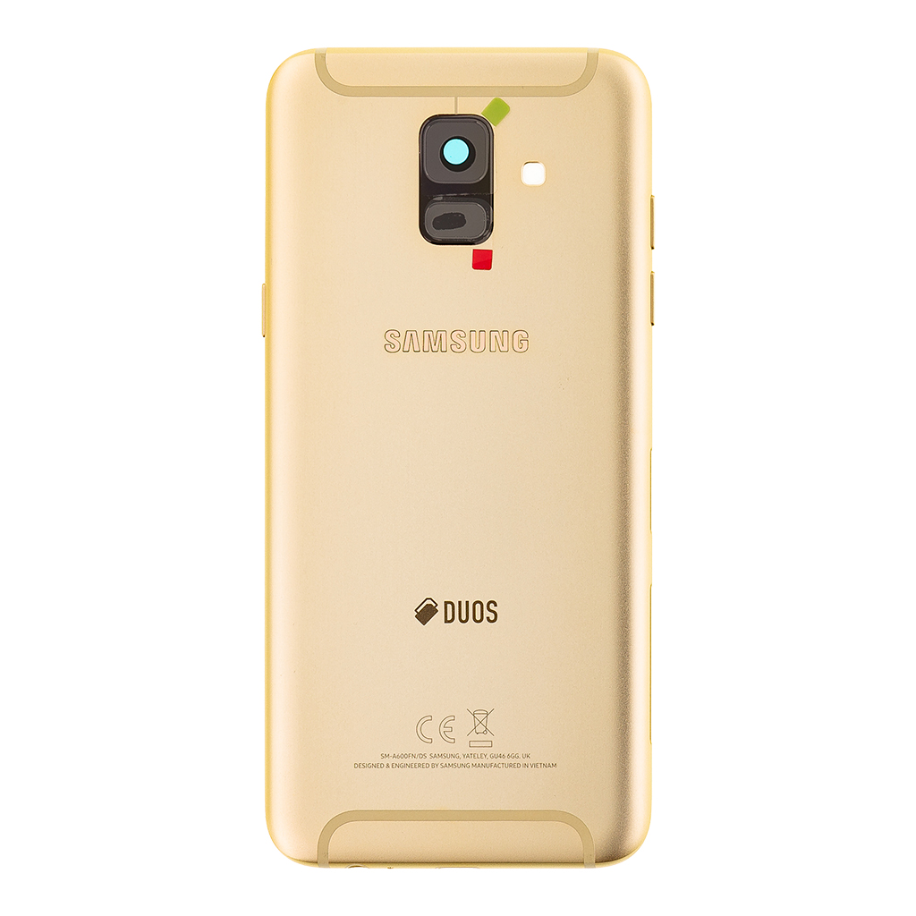 Zadní kryt baterie na Samsung Galaxy A6 A600 2018, gold (Service Pack)
