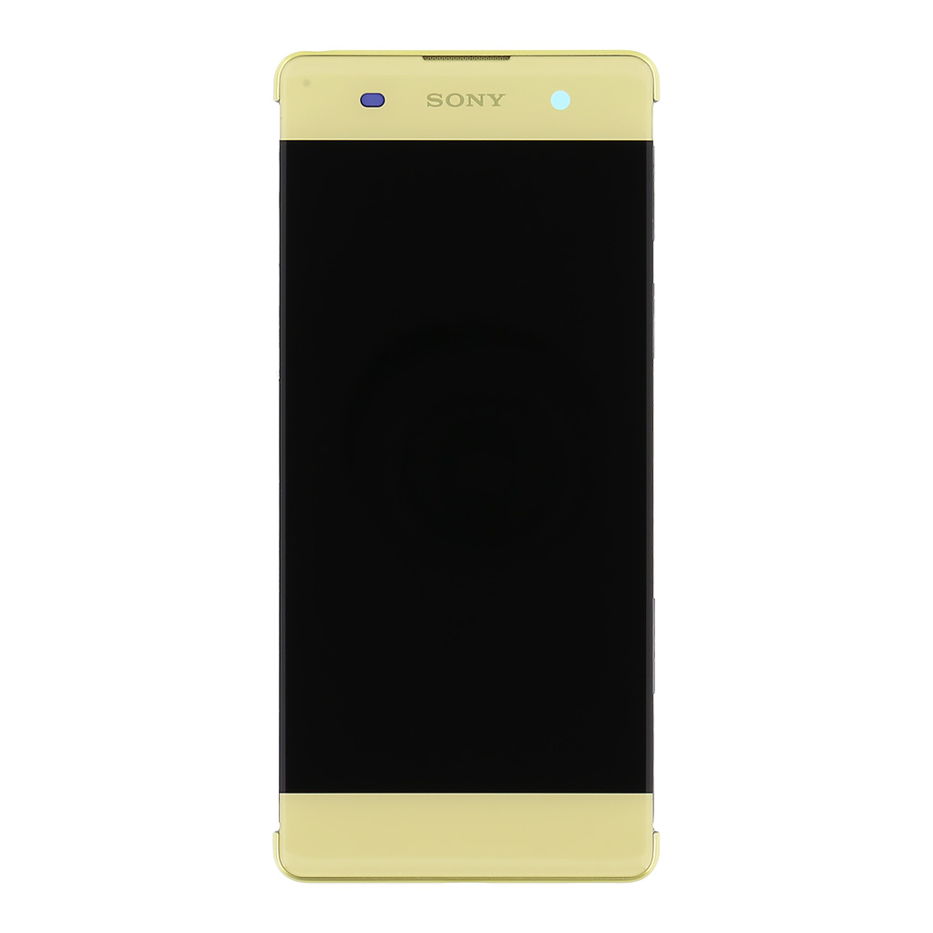 LCD + dotyk + rámeček pro Sony Xperia XA1, gold