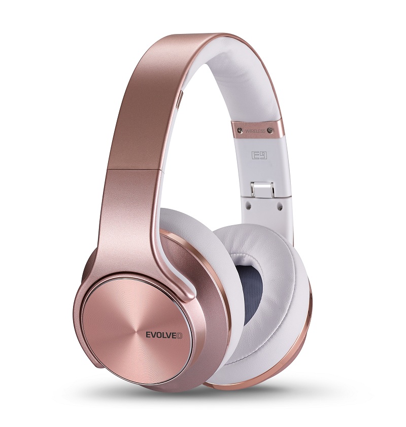 EVOLVEO SupremeSound E9 Bluetooth sluchátka a reproduktory 2v1 růžová