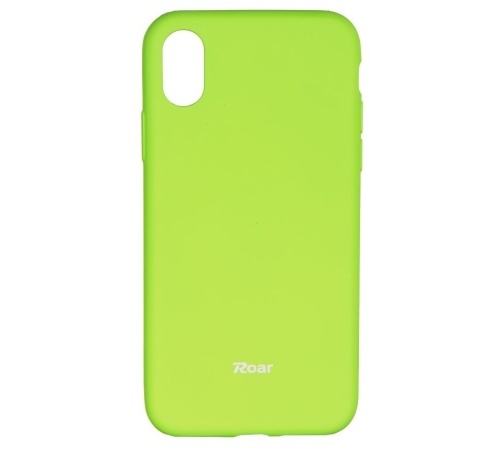 Pouzdro Roar Colorful Jelly Case Apple iPhone XS MAX, lime