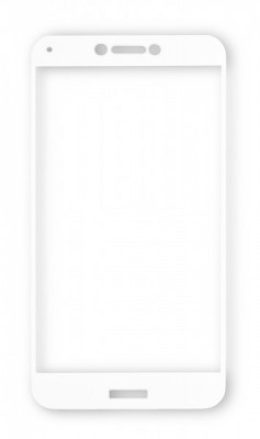 Print Glass Fullface sklo pre Huawei Mate 10 Lite, white