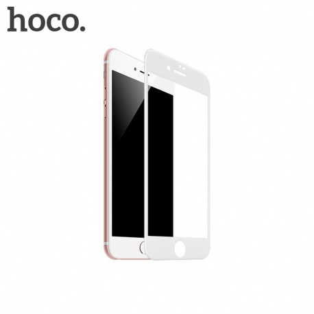 Temperované ochranné tvrdené sklo Hoco iPhone 7 Plus / 8 Plus biela