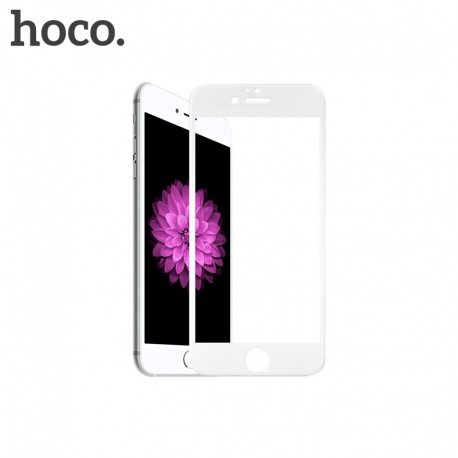 Temperované ochranné tvrdené sklo Hoco iPhone 6 / 6S biela
