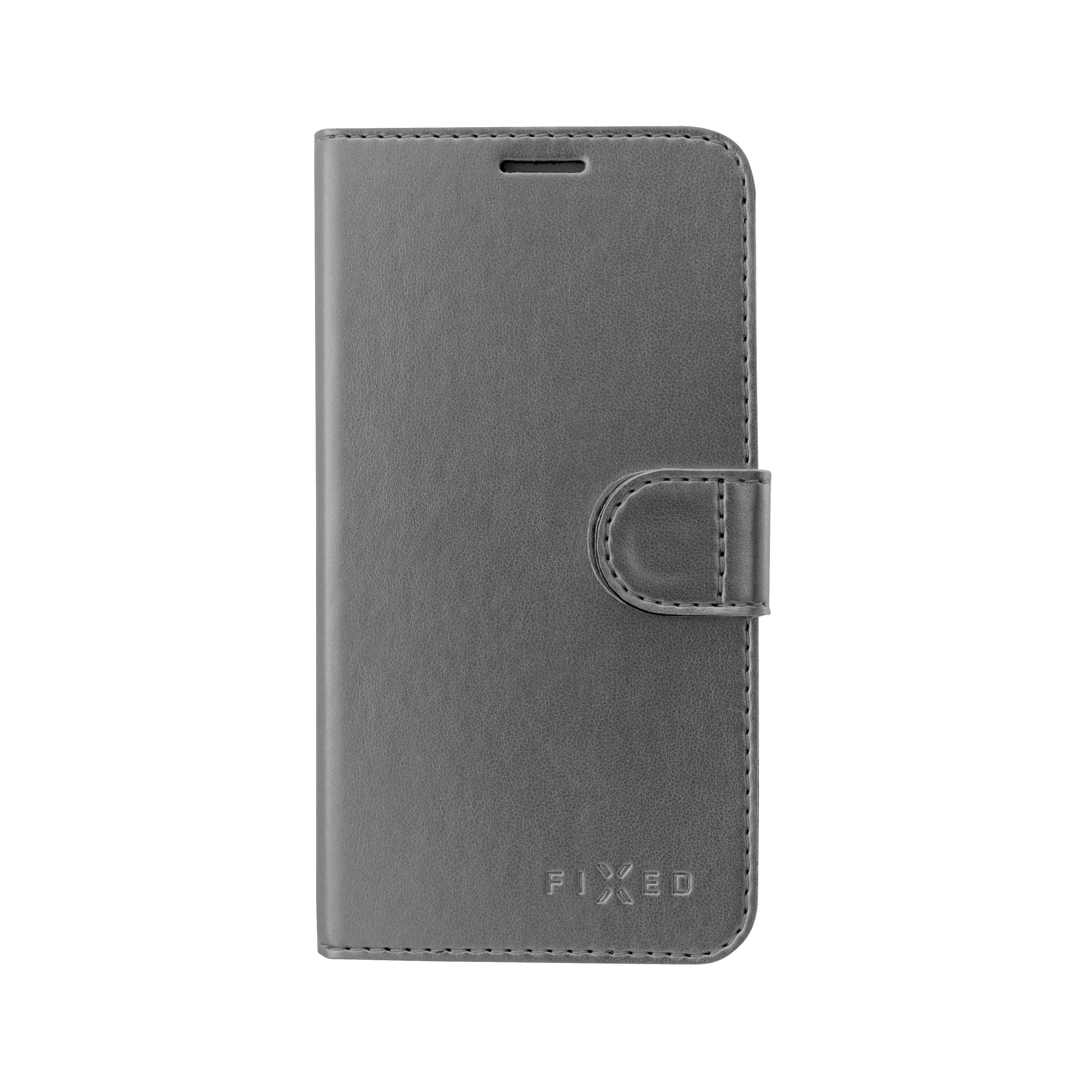 Flipové pouzdro Fixed FIT Shine pro Nokia 6.1 Plus, antracitové