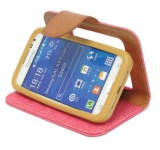 Flipové pouzdro BOOK CANVAS Universal 4,7" red