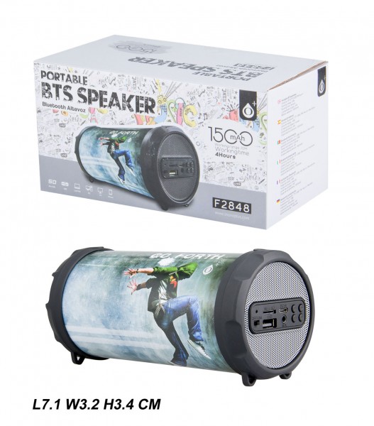 Bluetooth reproduktor Portable Speaker PLUS Mini F2848, Hi-pop