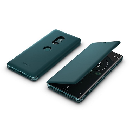 Flipové pouzdro Sony Style Cover pro Sony Xperia XZ3, green