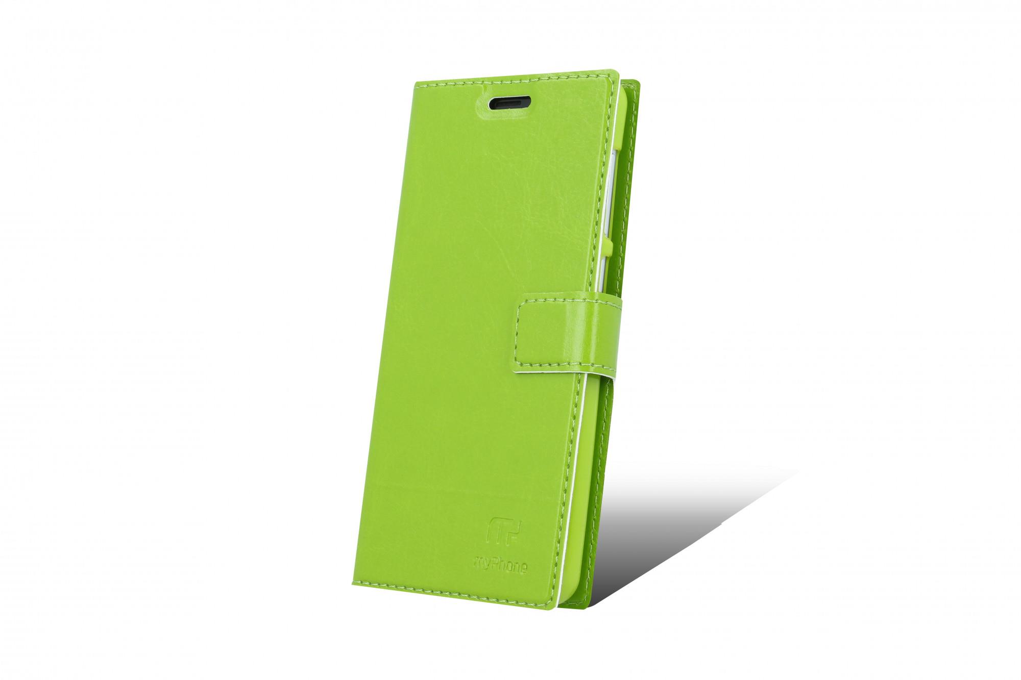 Flipové puzdro pre myPhone Pocket 18x9 zelená